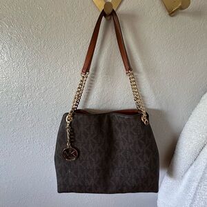 Michael Kors Brown Tote Bag